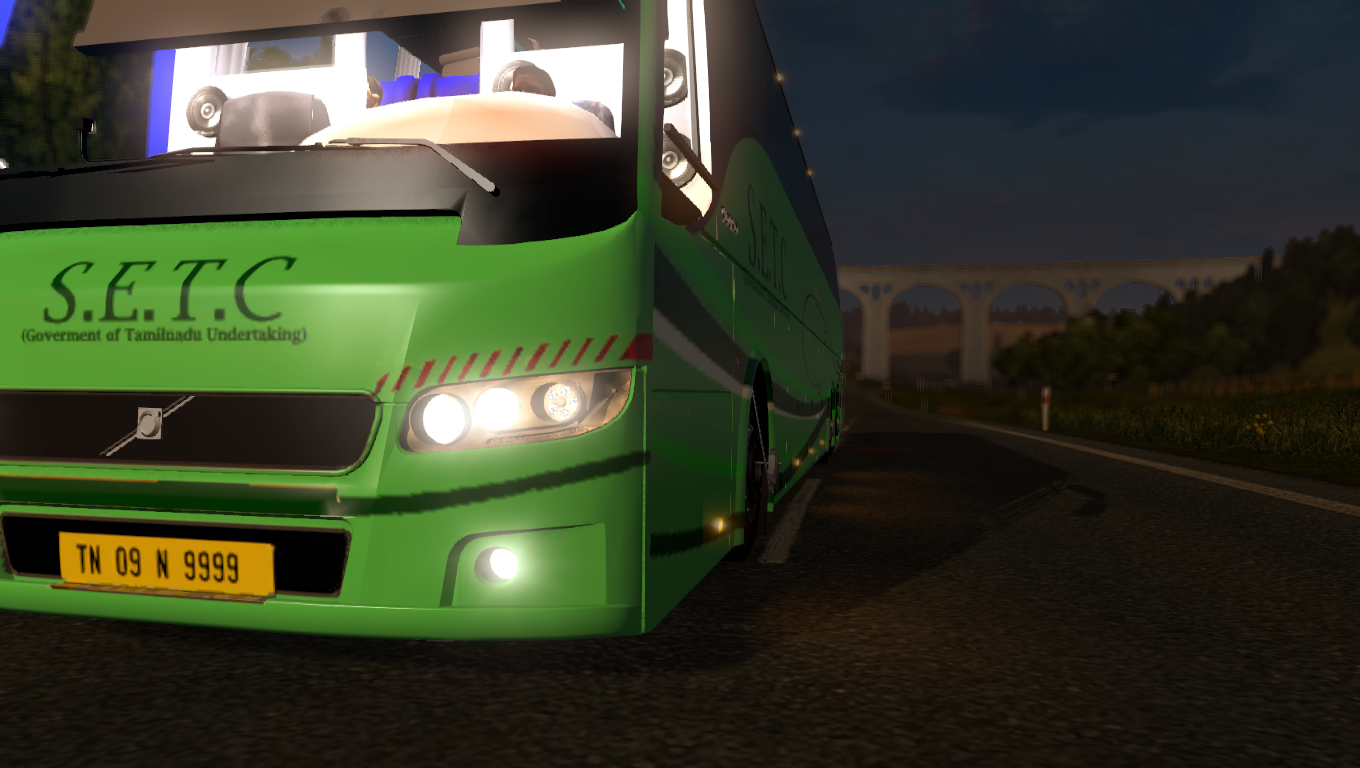 Euro truck simulator 2 bus mod pc